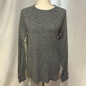 Lucky Brand Small Gray Thermal Long Sleeve